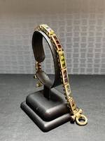 14K Gold Bracelet with Stones    LS(260407)