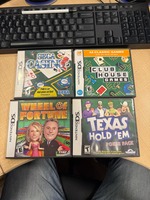 Nintendo DS 4 Game Bundle SPB-TS 269106