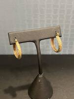 14K Gold Hoop Earrings    LS(292474)