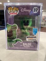 FUNKO POP! GREEN BALOO #37 AMAZON EXCLUSIVE~ ART SERIES~ DISNEY JUNGLE BOOK