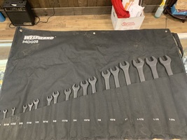 Westward 54Dg08 Combination Wrench Set,18 Pieces,12 Pts - PPSKN