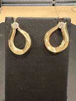 14K Gold Diamond Earrings  LS(318631)