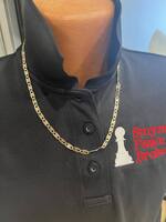 22' 14K Gold Figaro Chain    LS(318716)