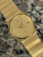 Concord Mariner 32mm 14K Yellow Gold Swiss Quartz Men's Watch Vintage LS 321749