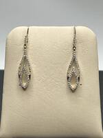 10K Gold Earrings with Stones    LS(323260)