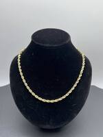 20" 14K Gold Rope Chain   LS(324240) 