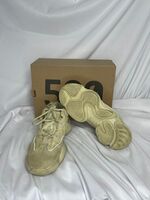 Men's size 9 Adidas Yeezy 500 Super Moon Yellow With Box SPB-JB 325759