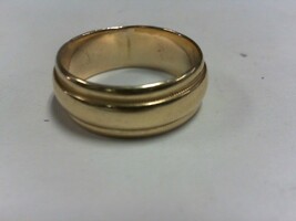 Gold Band - YG - Sz 7 - 14K - PPSKN