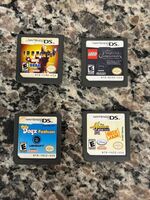 Nintendo DS Games Lot Hannah Monana Dogz Fasion Ironman Pirates of the Caribbean