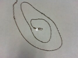 White Gold Chain - 20" - 10K - PPSKN