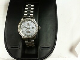 Croton Ladies Diamond Face & Dial SS Watch in Box - PPSKN