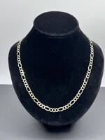 26" 14K Gold Figaro Chain   LS(329519) 