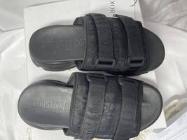 Christian Dior Technical Fabric D-Wander Slide Sandals Size 41 (Wmn) SPB JDW