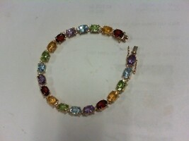 Gemstone Bracelet - YG - 7 Inch - 14K - PPSKN
