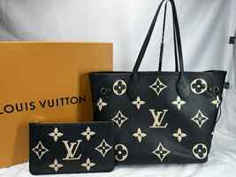 Louis Vuitton Neverfull MM Monogram Empreinte Leather Bicolor SPB-TS 331968