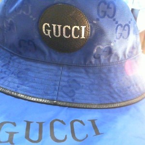 Gucci Bucket GG Supreme Blue Nylon XXL SPB JDW