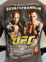 UFC 77 Anderson Silva Autographed T-Shirt Authentic PSA CoA AB36386 - VWG 334566