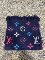 Louis Vuitton Rainbow Wool/Silk Logomania Scarf SPB-SAL (334799)
