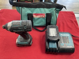 Makita XDT11 18V Cordless Impact Driver 2 Batteries - Charger & Bag - PPSKN