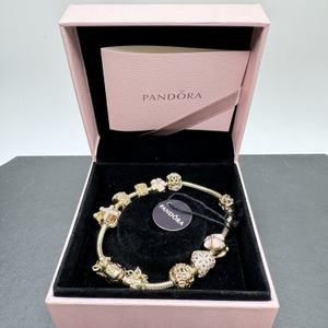 14K Gold Pandora Charm Bracelet with Charms            LS(335938) 