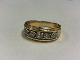 Diamond Band - YG - Sz 9 - 14K - PPSKN