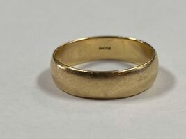 Yellow Gold Band 14kt Size 10 PPSDM