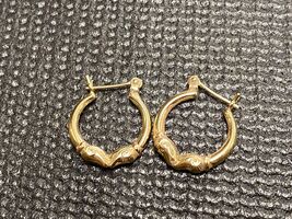 14K Yellow Gold Hoop Earrings PPSDM