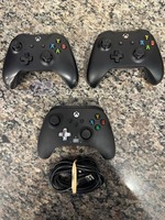 Microsoft Xbox One Wireless / Wired Black Controller For Parts Only - VWG 337877