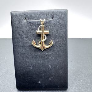 14K Gold Anchor Pendant        LS(338545) 