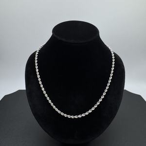 22in 14K White Gold Rope Chain                  LS(339403) 
