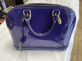 Louis Vuitton Purple Monogram Vernis Alma with Certificate - PPSKN
