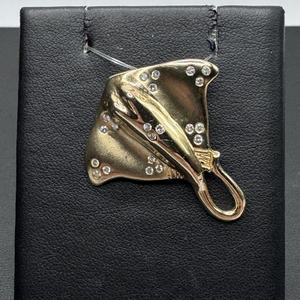 14K Gold MantaRay Pendant                 LS(339948) 