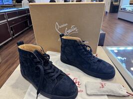 Christian Louboutin  Orlato Veau Velours Marine           LS(340251)