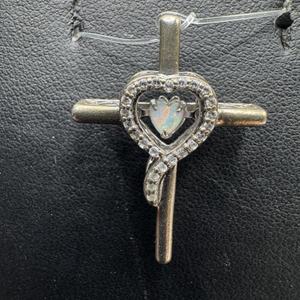 Sterling Silver Cross Pendant                  LS(340393) 