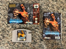 Shadow Man Nintendo 64 Game Cartridge w/ Box & Manual - VWG 340626
