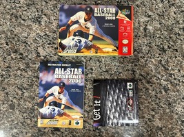 All-Star Baseball 2000 Nintendo 64 Game Box Only w/ Manual - VWG 340633