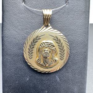 14K Gold Jesus Pendant SPB  340953