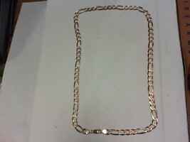 Tri Gold Figaro Chain - 24 Inches - 14K - PPSKN