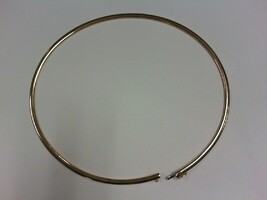 Omega  Necklace - YG - 18 Inches - 14K - PPSKN
