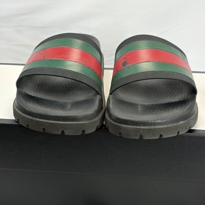 Gucci Red and Green Slides MENS Size 10 SPB JA-341906