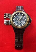 Invicta Reserve Swiss Quartz 17867 50mm Gunmetal Stainless Steel  - PPSKN