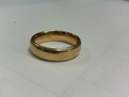 Gold Band - Yellow Gold - Sz 7.5 - 14K - PPSKN