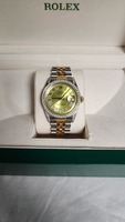 1969 Rolex 36mm Datejust 1603 Diamond - Green Dial - Two-Tone Jubilee PPSI344815