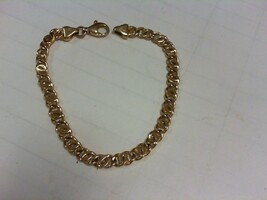 Double Link Bracelet - YG - 8" - 14 - PPSKN