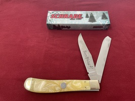 Rare Giant SCHRADE Knife SM2011 SC4 Happy Holidays  - PPSKN