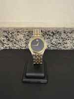 Movado 81-E4-0863 Swiss Quartz Museum Black Dial Men's two tone Watch SPB-TS 815