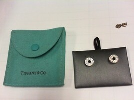 Tiffany & Co.1837 Circle  Stud Earrings - 925 - Sterling - PPSKN