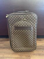 Louis Vuitton Damier Ebene Pegase 55 Rolling Luggage             LS(346724)