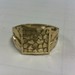 Gold Nugget Band - YG - Sz 9.5 - 10K - PPSKN
