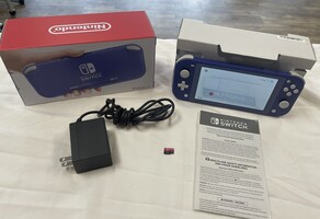 Nintendo Switch Lite HDH-001 Blue in Box -  2TB SD Card - PPSKN